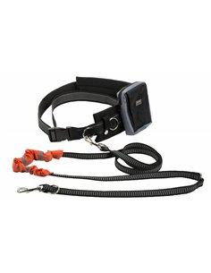 CINTURA IMBOTTITA REGOLABILE CON BORSA REMOVIBILE E GUINZAGLIO JOGGING FREE SPIRIT