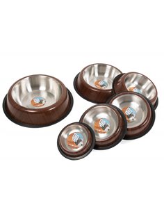 CIOTOLA INOX WOOD CON FONDO ANTISCIVOLO