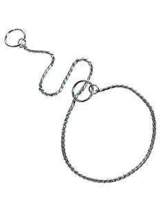 COLLARE STRANGOLO A MAGLIA TONDA IN OTTONE