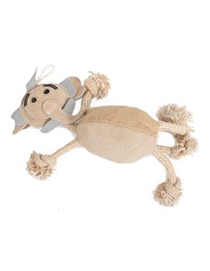 ELEFANTE IN CUOIO E JUTA
