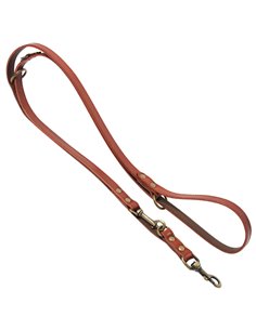 GUINZAGLIO ADDESTRAMENTO IN CUOIO CUCITO