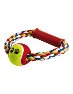 OSSO IN COTONE AD ANELLO CON PALLA