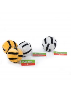 PALLINE IN PELUCHE ANIMALIER