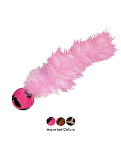 PELUCHE CON PALLA E SONAGLIO KONG WILD TAILS