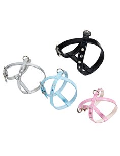 PETTORINA INCROCIO PERLE&STRASS