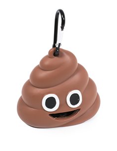 PORTA SACCHETTI SMILEY CON ROTOLO INCLUSO