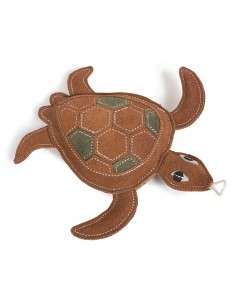LEATHER TURTLE TOY WITH...