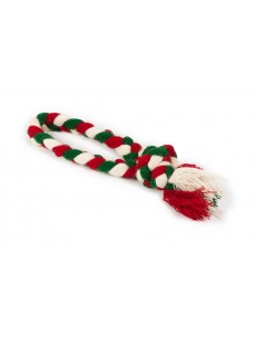 TRECCIA AD ANELLO IN LANA...
