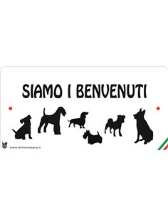 CARTELLI "ATTENTI AL CANE" IN FOREX - BENVENUTI