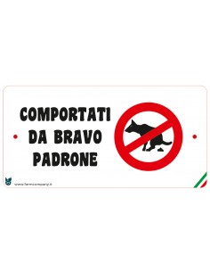 CARTELLI ATTENTI AL CANE IN...