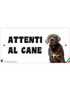 CARTELLI ATTENTI AL CANE IN...