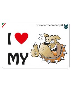 MAGNETI I LOVE MY DOG -...