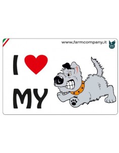 MAGNETI I LOVE MY DOG -...