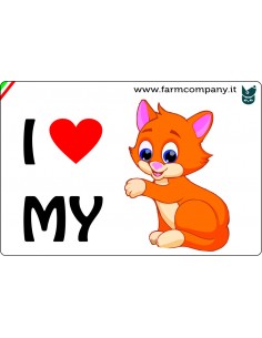 MAGNETI I LOVE MY DOG -...