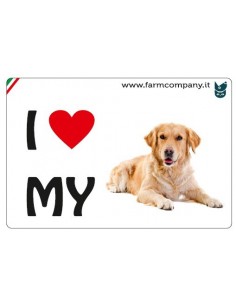 MAGNETI I LOVE MY DOG -...