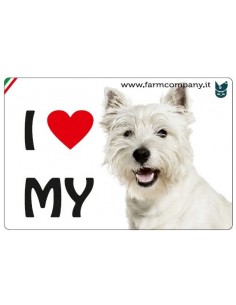 MAGNETI I LOVE MY DOG -...