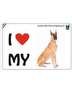 MAGNETI I LOVE MY DOG - ALANO