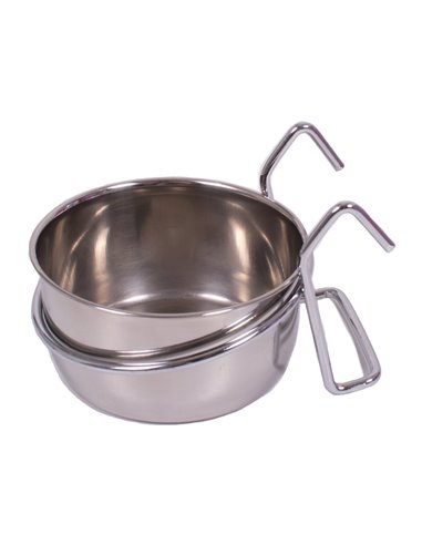 BABY DRINK STAINLESS STEEL BOWL FOR CAGES