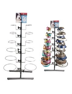 ESPOSITORE IN FERRO A DUE FACCE SENZA CIOTOLE