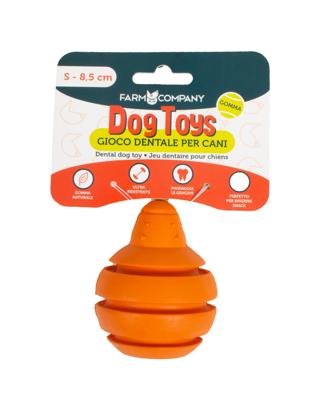 Palla porta snack per cani