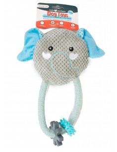 PELUCHE ELEFANTE CON CORDA...