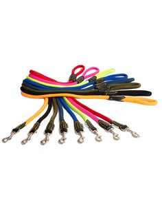 GUINZAGLIO CON MOSCHETTONE IN CORDA