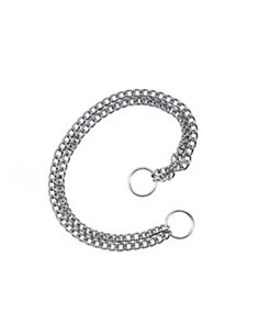 COLLARE STRANGOLO DOPPIO INOX