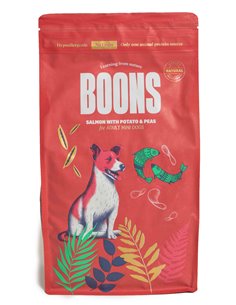BOONS ALIMENTO PER CANI ADULTI DI TAGLIA PICCOLA SALMONE CON PATATE E PISELLI NO GRAIN