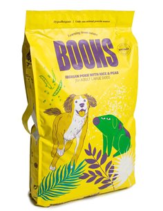 BOONS ALIMENTO PER CANI ADULTI DI TAGLIA GRANDE MAIALE IBERICO CON RISO E PISELLI