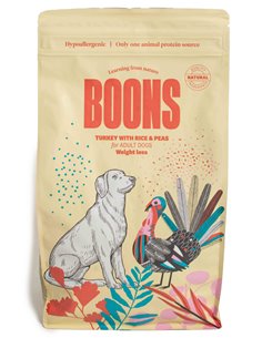 BOONS ALIMENTO PER CANI IN SOVRAPPESO TACCHINO CON RISO E PISELLI