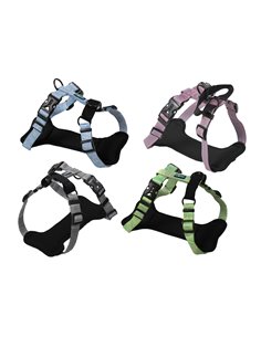 SECURE-FIT PADDED HARNESS WITH 3 CONNECTING POINTS DELUXE COLLECTION
