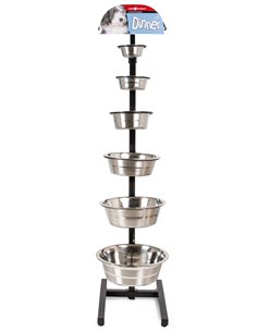 KIT ESPOSITORE IN FERRO CON CIOTOLE LINEA LUNA