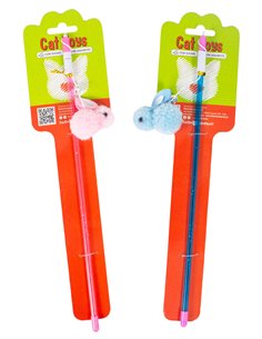 CANNA DA PESCA CON CONIGLIETTI