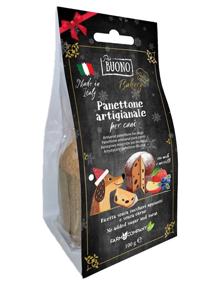 PANETTONE ARTIGIANALE PER CANI