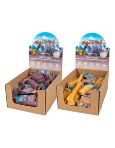 EXPO DA BANCO SNACK AROMATIZZATO A BASE DI LATTE DI YAK DELL'HIMALAYA