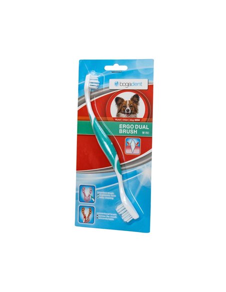 SPAZZOLINO ERGO DUAL BRUSH PER CANI