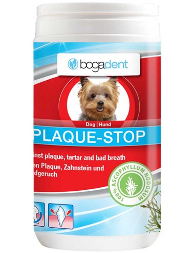 POLVERE PLAQUE STOP PER CANI