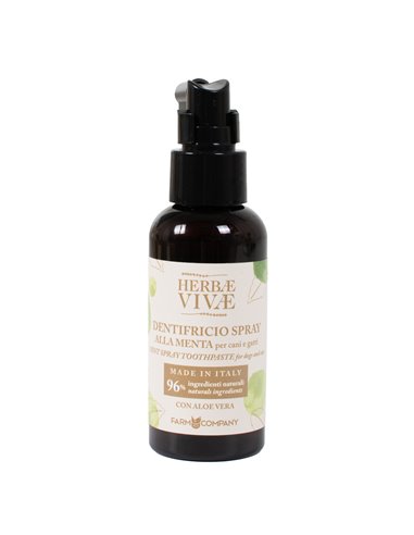 DENTIFRICIO SPRAY ALLA MENTA CON ALOE VERA