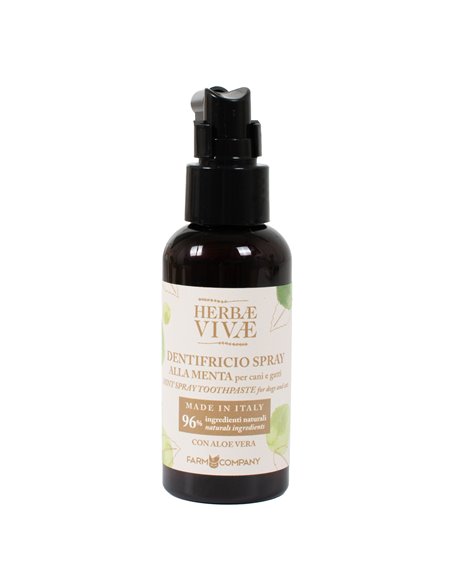 DENTIFRICIO SPRAY ALLA MENTA CON ALOE VERA