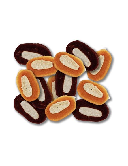 STRISCE POLLO MANZO E PESCE