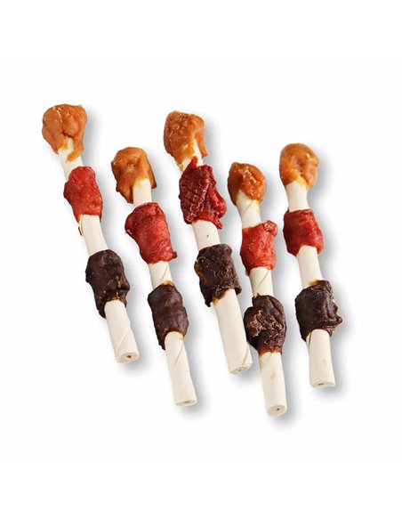 KEBAB DI POLLO ANATRA E FEGATO