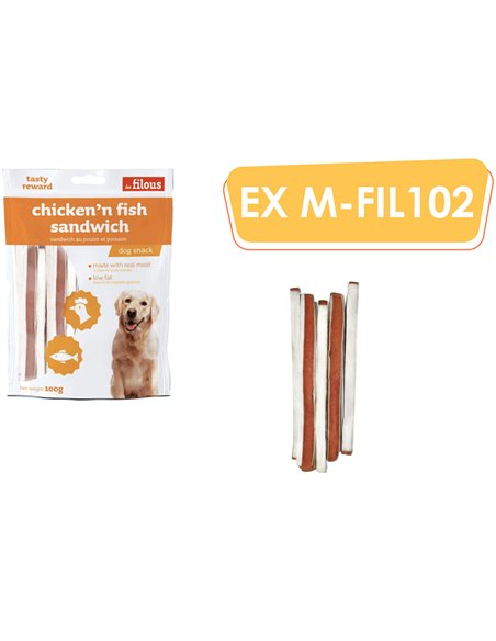 SANDWICH DI POLLO E PESCE