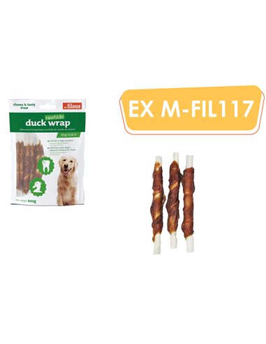 GRISSINI DI PELLE BOVINA CON ANATRA