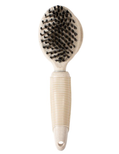 SPAZZOLA DOPPIA CON PETTINE PULCI LINEA GREEN