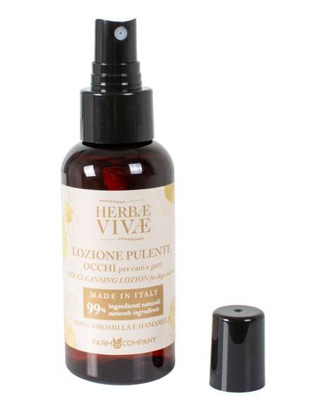LOZIONE OCCHI CON CAMOMILLA E HAMAMELIS