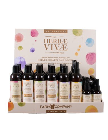 ASSORTIMENTO HERBAE VIVAE CON EXPO DA BANCO OMAGGIO