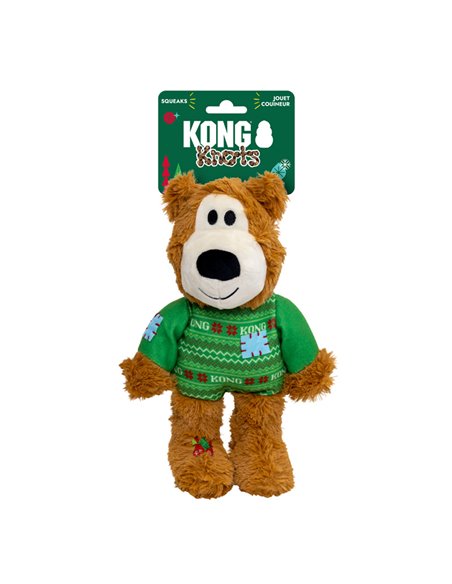 PELUCHE ORSETTO KONG HOLIDAY WILD KNOTS