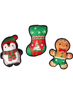 PELUCHE NATALE DOPPIA CUCITURA SOGGETTI ASSORTITI
