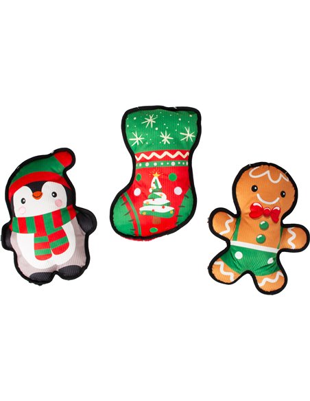 PELUCHE NATALE DOPPIA CUCITURA SOGGETTI ASSORTITI