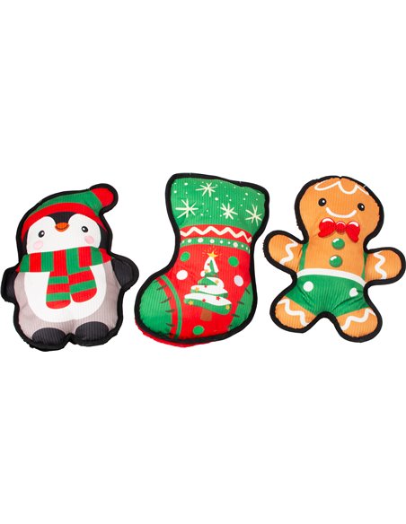 PELUCHE NATALE DOPPIA CUCITURA SOGGETTI ASSORTITI